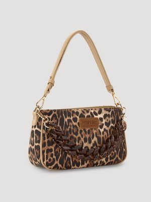 Leopard Print Shoulder Bag:Leopard:One Size: alternative view 4