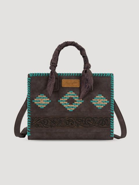 Женские сумки Wrangler Bandana Embroidered Satchel Handbag