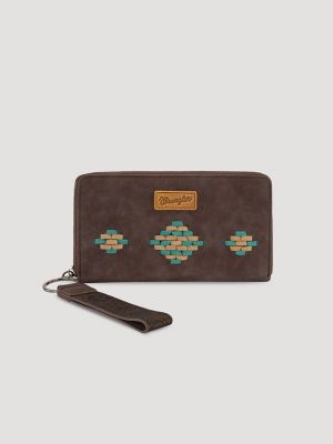 Boho Suede Wristlet