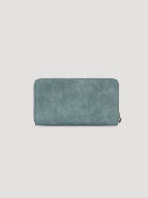 Boho Suede Wristlet in Jean