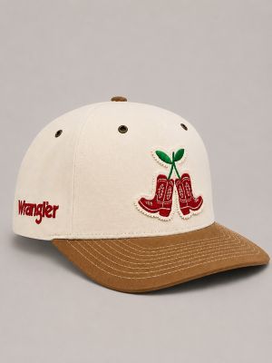 Women's Cherry Boots Trucker Hat