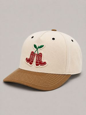 Women's Cherry Boots Trucker Hat