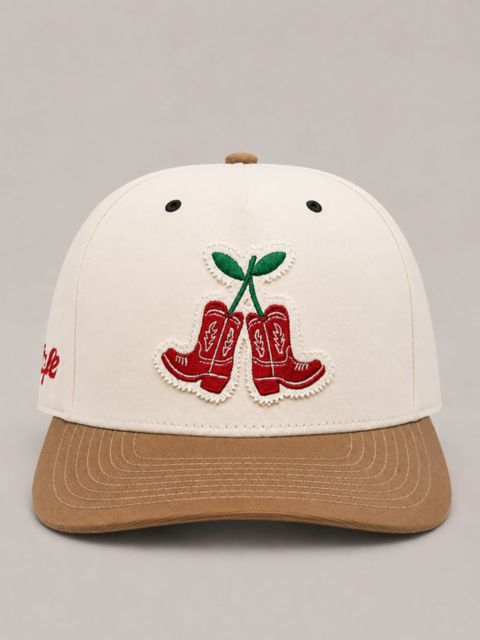 Wrangler Women's Cherry Boots Trucker Hat