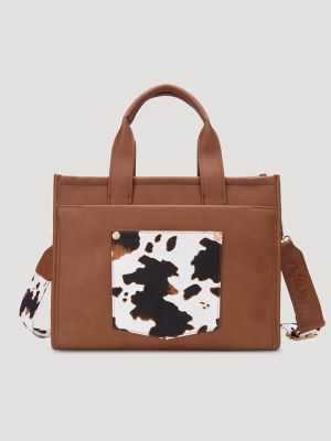 Studded Cowhide Mini Tote