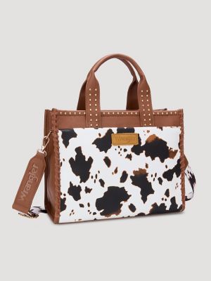 Studded Cowhide Mini Tote