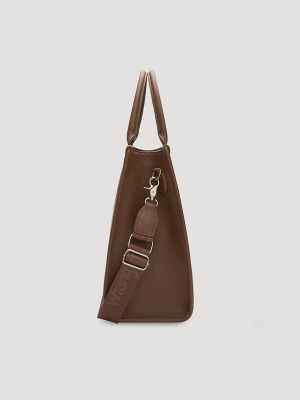 Cowhide Print Laptop Tote