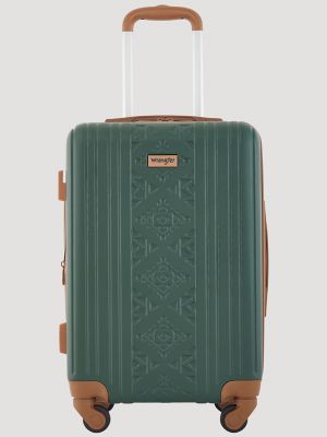 Expandable Hardside Spinner Luggage Set (2-Piece) in Satin Moss