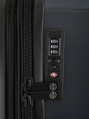 ATG Hardside Set with Packing Cubes (4-Piece) in Black
