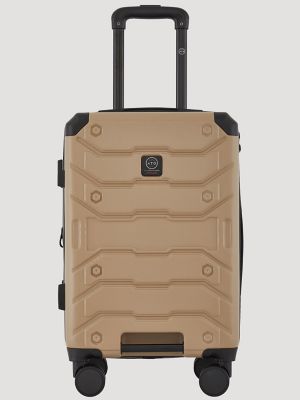ATG Hardside Set with Packing Cubes (4-Piece) in Tannin/Black