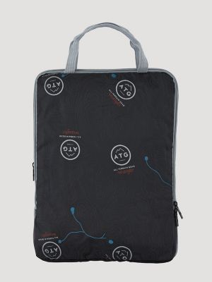 ATG Hardside Set with Packing Cubes (4-Piece) in Tannin/Black