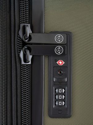 ATG Hardside Set with Packing Cubes (4-Piece) in Winter Moss/Black