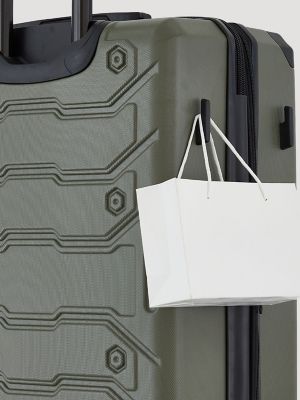 ATG Hardside Set with Packing Cubes (4-Piece) in Winter Moss/Black