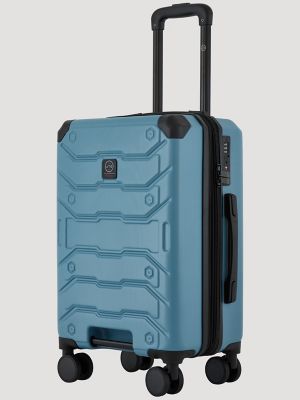 ATG 22" Hardside Rolling Carry-On in Storm Blue/Black