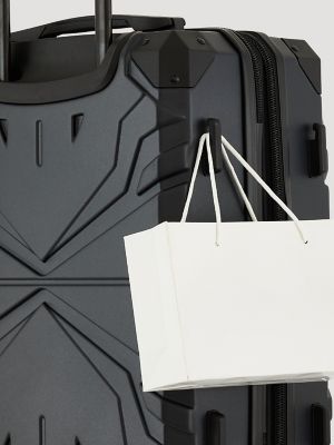 ATG 22" Hardside Carry-On Luggage in Jet Black