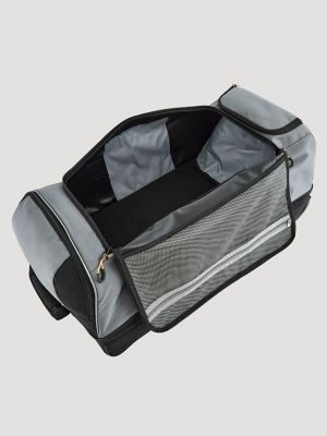 ATG 33" 2-Section Rolling Duffel Bag in Soothing Grey