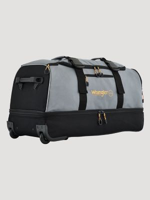 ATG 33" 2-Section Rolling Duffel Bag in Soothing Grey