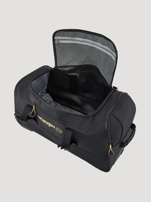ATG 25" 2-Section Rolling Duffel Bag in Black