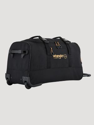 ATG 25" 2-Section Rolling Duffel Bag in Black