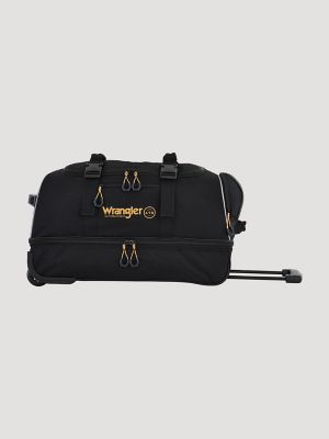 ATG 22" 2-Section Rolling Duffel Bag in Black