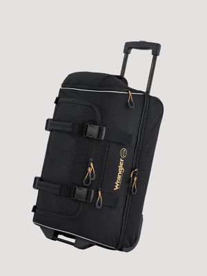 ATG 22" 2-Section Rolling Duffel Bag in Black