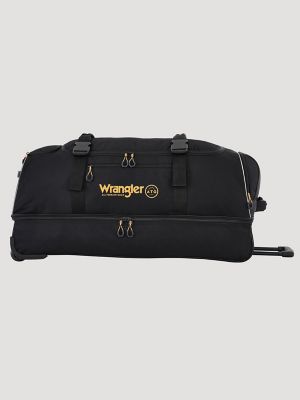 ATG 36" 2-Section Rolling Duffel Bag in Black