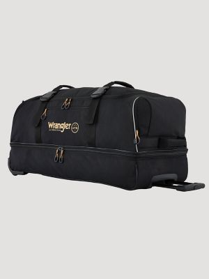 ATG 36" 2-Section Rolling Duffel Bag in Black