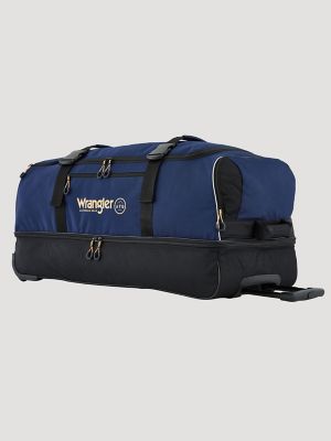 ATG 36" 2-Section Rolling Duffel Bag in Blue Cove