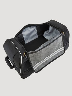 ATG 33" 2-Section Rolling Duffel Bag in Black