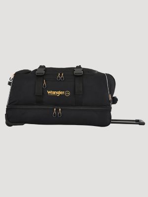 ATG 33" 2-Section Rolling Duffel Bag in Black