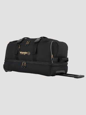 ATG 33" 2-Section Rolling Duffel Bag in Black