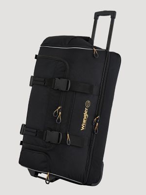 ATG 33" 2-Section Rolling Duffel Bag in Black