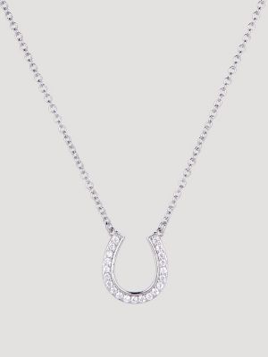 Cowgirl Lucky Horseshoe Necklace