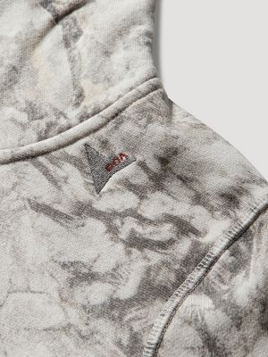 Wrangler x ROA Washed Hoodie in Light Owl Camo
