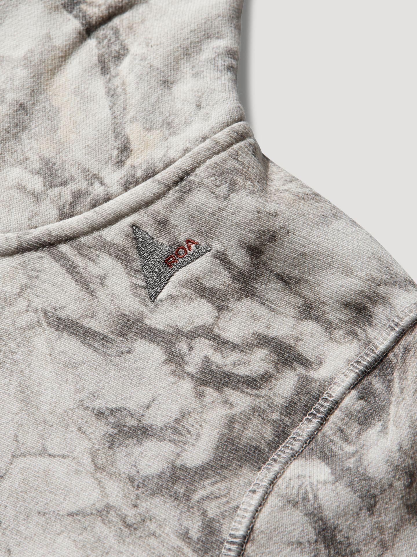 Мужское худи Wrangler x ROA Washed, цвет: Светлый камуфляжный — фото 4