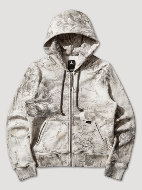Мужское худи Wrangler x ROA Washed, цвет: Светлый камуфляжный