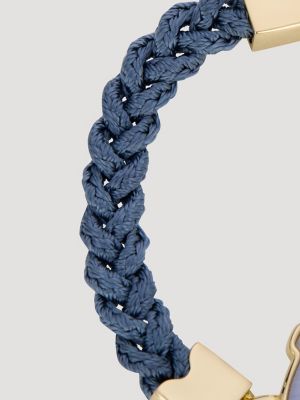 Lucky Horseshoe Braided Chain Bracelet