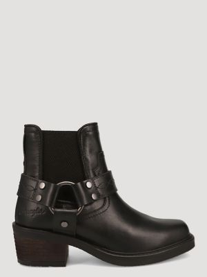 Women's Bethany Square-Toe Harness Bootie