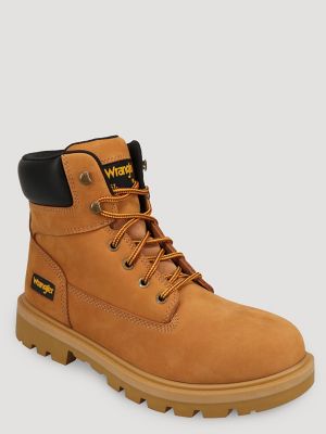 Men's Angus Lace-Up Work Boot in Tan