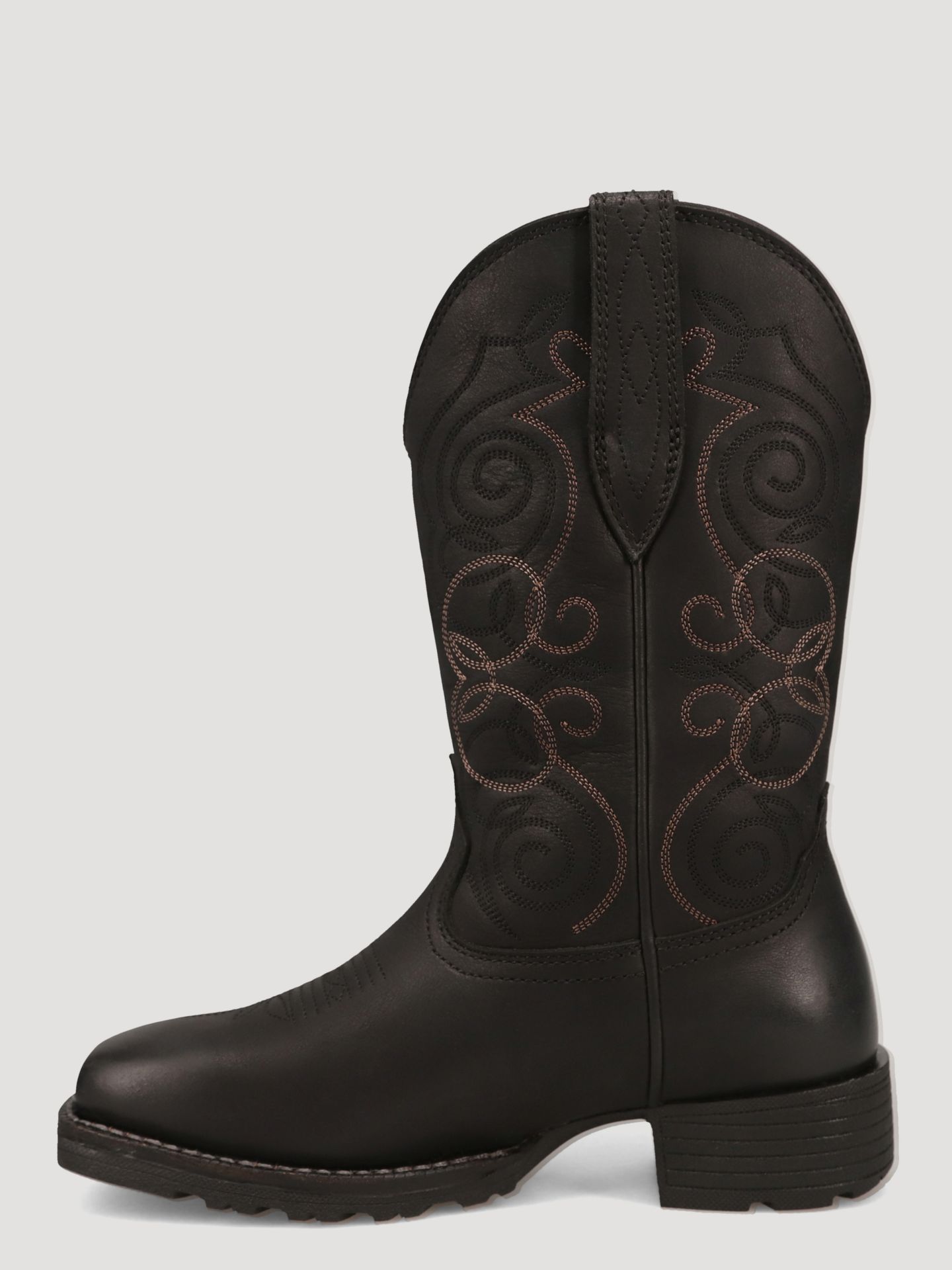 Женские ботинки Wrangler Sutton Square-Toe Western Boot, цвет: Чёрный — фото 3