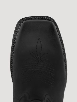 Women's Sutton Square-Toe Western Boot in Black