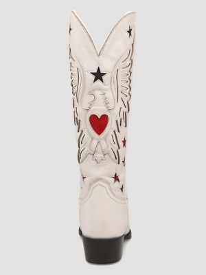 Women's Mandy Snip-Toe Eagle Western Boot in Americana