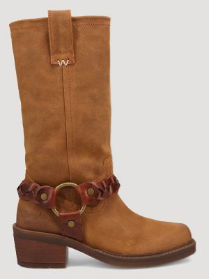 Женские ботинки Wrangler Women's Blythe Square-Toe Harness Casual Boot — фото 2