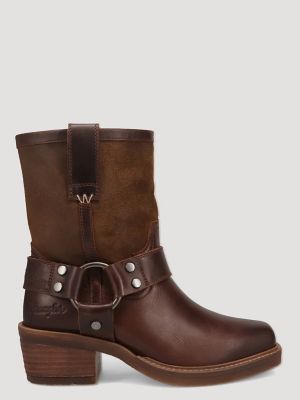 Women's Bessie Square-Toe Harness Casual Boot