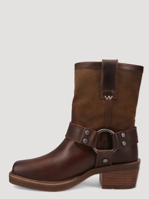Women's Bessie Square-Toe Harness Casual Boot