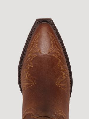 Women's Magnolia Snip-Toe Western Boot in Saddle Tan