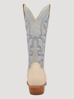 Women's Mavis Denim Snip-Toe Western Boot in Lightwash