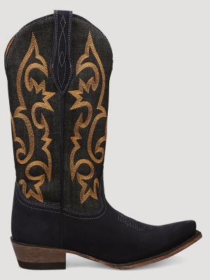Women's Mavis Suede Snip-Toe Western Boot