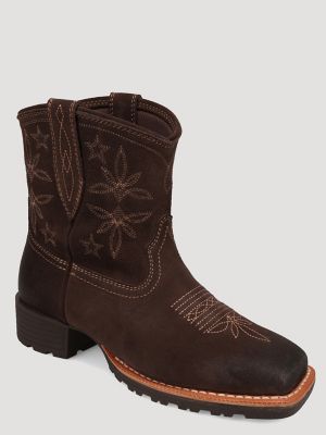 Women's Sallie Square-Toe Western Boot