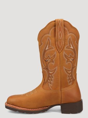 Women's Scarlet Square-Toe Western Boot