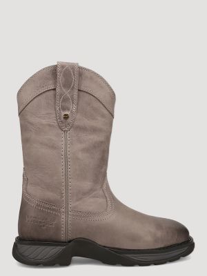 Women's Sammie Steel-Toe Work Boot in Grey
